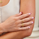 Yana - Adjustable Layered Wrap Ring — designed to inspire your lifestyle. Yana - Adjustable Layered Wrap Ring — designed to inspire your lifestyle.