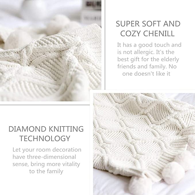 Superweiche isländische Wolldecke für Sofa, Couch, Bett (130 x 150 cm)