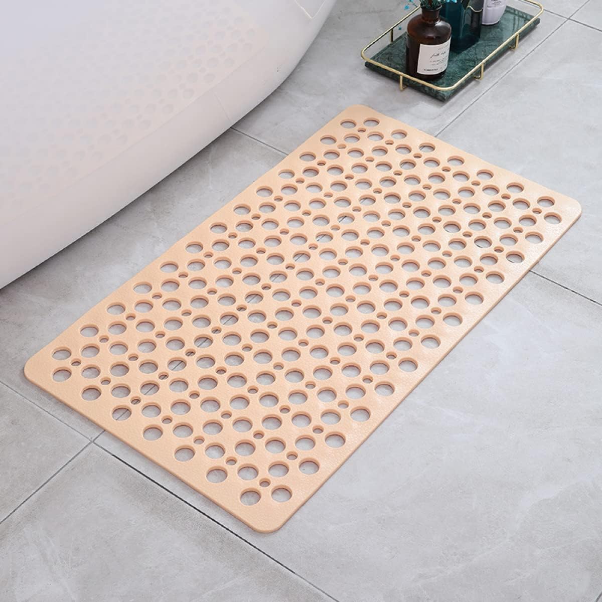Tapis de douche antidérapant et antibactérien pour plus de sécurité et de confort dans la salle de bain