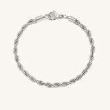Harper - Rope Chain Bracelet — crafted for everyday quality. Harper - Rope Chain Bracelet — crafted for everyday quality.