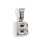Esme - Bubble Letter Necklace Silver — designed to inspire your lifestyle. Esme - Bubble Letter Necklace Silver — designed to inspire your lifestyle.
