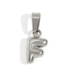 Esme - Bubble Letter Necklace Silver — designed to inspire your lifestyle. Esme - Bubble Letter Necklace Silver — designed to inspire your lifestyle.