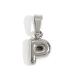 Esme - Bubble Letter Necklace Silver — designed to inspire your lifestyle. Esme - Bubble Letter Necklace Silver — designed to inspire your lifestyle.