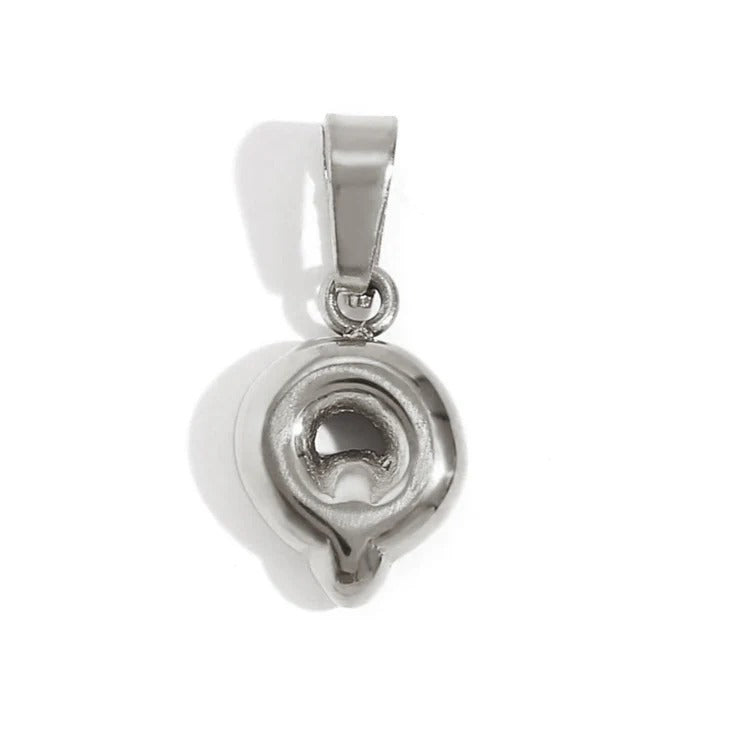 Esme - Bubble Letter Necklace Silver — designed to inspire your lifestyle. Esme - Bubble Letter Necklace Silver — designed to inspire your lifestyle.