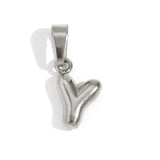 Esme - Bubble Letter Necklace Silver — designed to inspire your lifestyle. Esme - Bubble Letter Necklace Silver — designed to inspire your lifestyle.