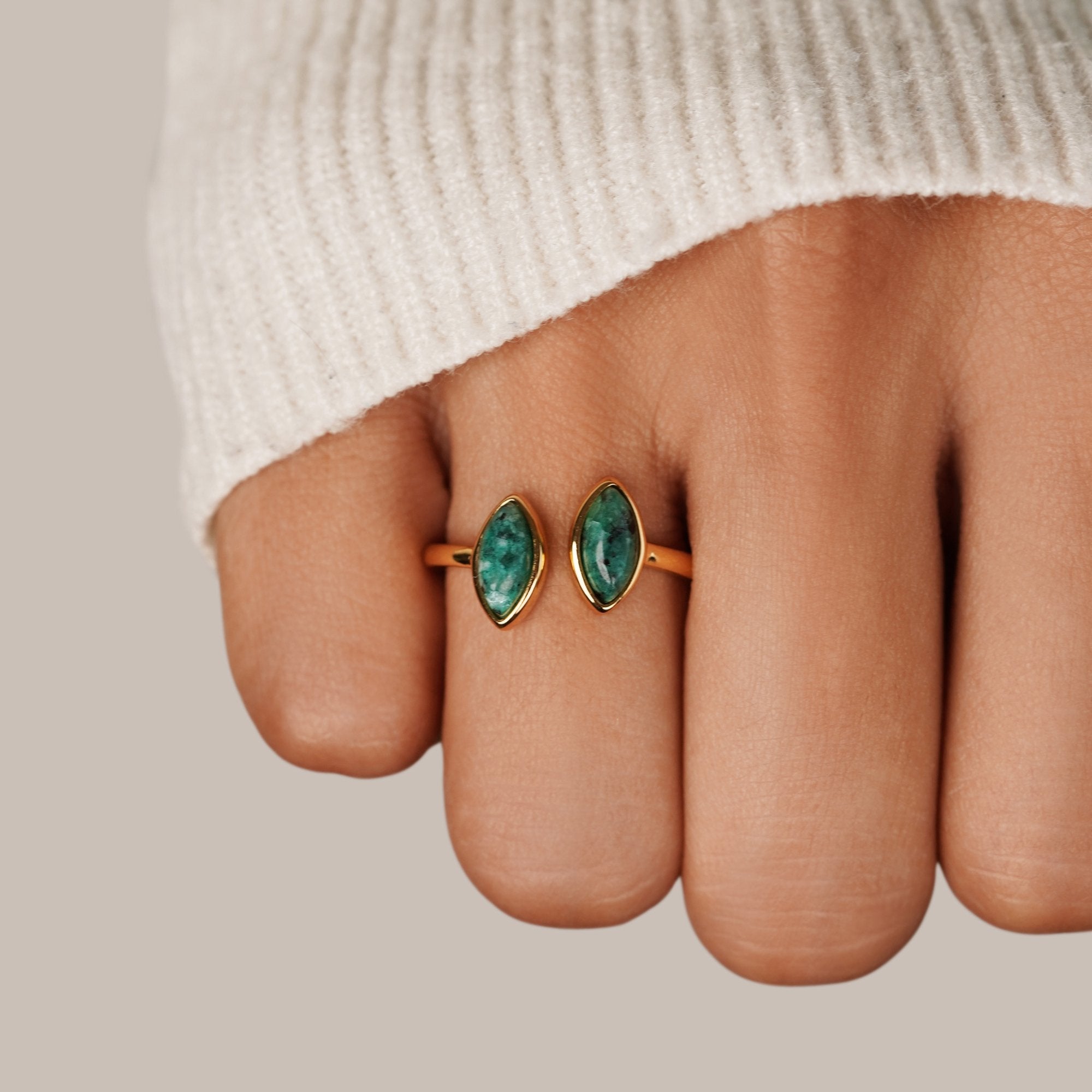 Uzma - Stone Wrap Ring — designed to inspire your lifestyle. Uzma - Stone Wrap Ring — designed to inspire your lifestyle.