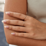Shaina - Crystal Gold Ring — made with care and attention to detail. Shaina - Crystal Gold Ring — made with care and attention to detail.