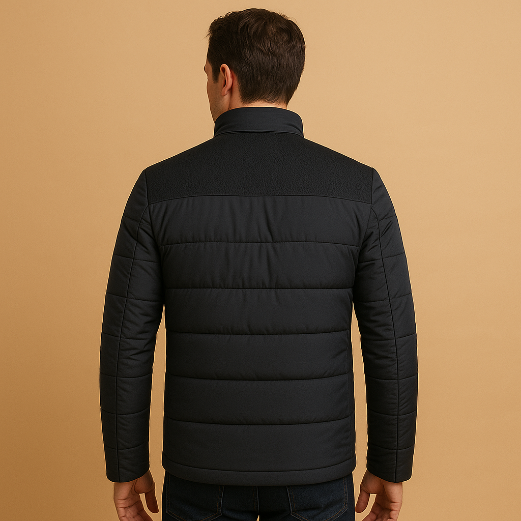 Veste polaire zippée pour hommes avec poche Kragen – Chaude et légère