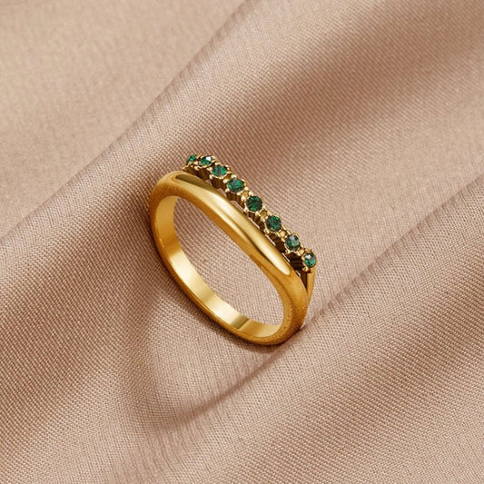 Zaria - Double Layer Crystal Ring — perfect for those who value comfort and design.
