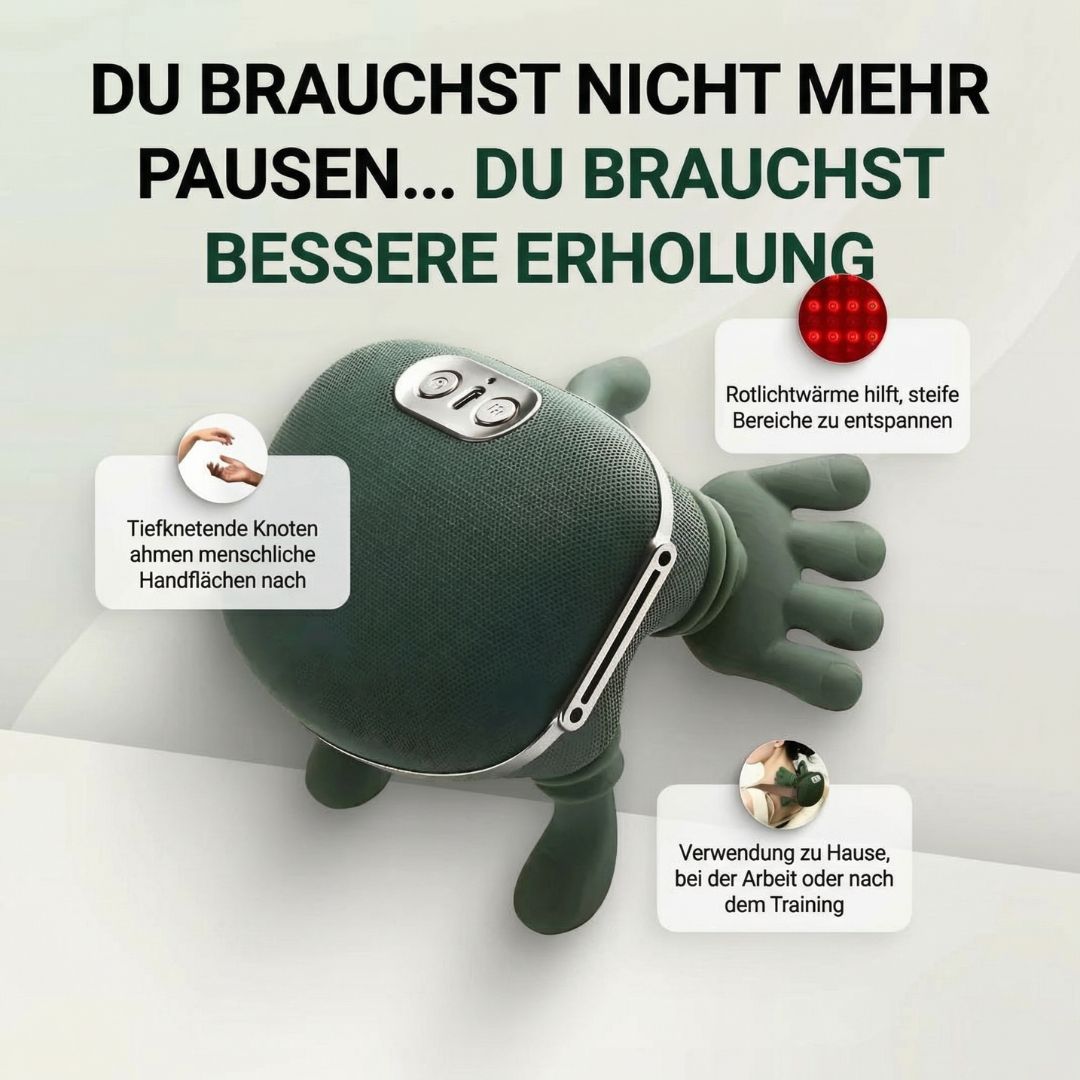 Nacken- & Schulter-Massager | Nackenmassage zu Hause für entspannte Muskeln | Nackenia