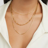 Yelena - Layered Chain Necklace — made with care and attention to detail. Yelena - Layered Chain Necklace — made with care and attention to detail.