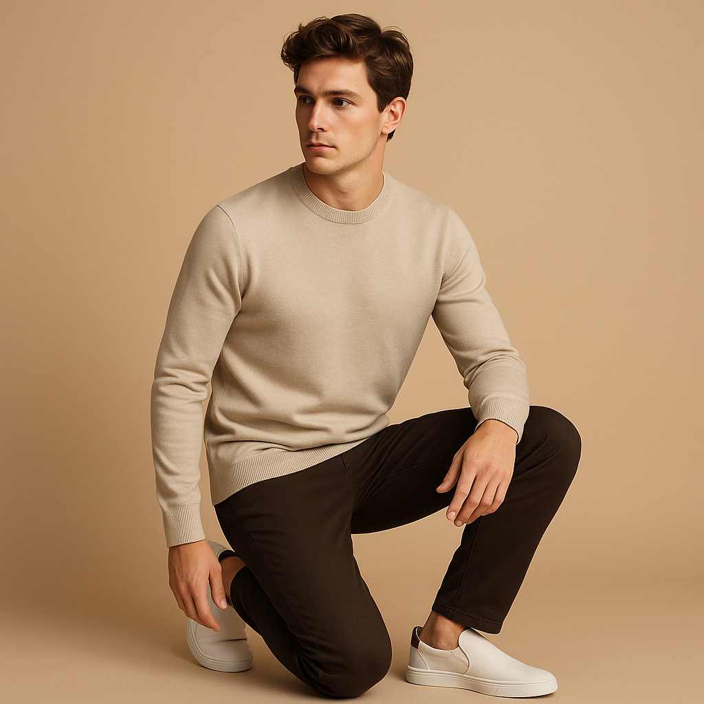 Hommes Ademend Instap Loafers – Moderne Comfort et Tijdloze Stijl