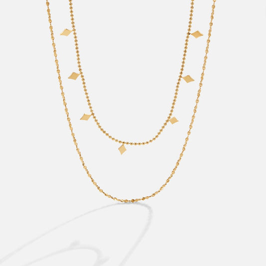 Vesna - Geometic Double Necklace — crafted for everyday quality.
