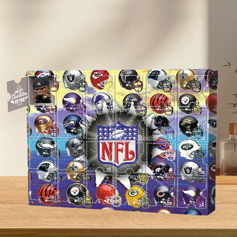 NFL Adventskalender – Team-Themen tägliche Überraschungen