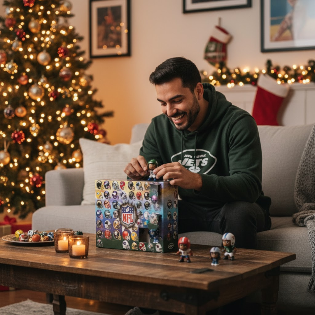 NFL Adventskalender – Team-Themen tägliche Überraschungen
