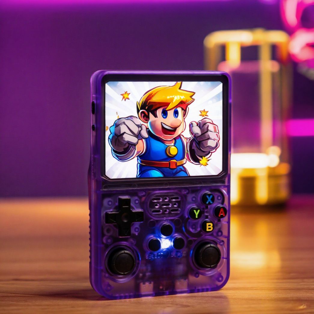 Retro-Spielkonsole | Tragbare Retro-Konsole mit über 20.000 klassischen Spielen | RetroGame