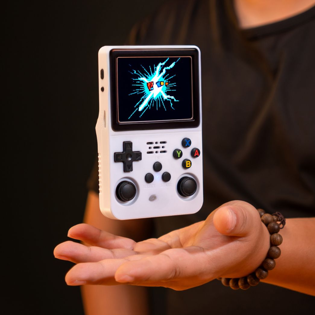 Retro-Spielkonsole | Tragbare Retro-Konsole mit über 20.000 klassischen Spielen | RetroGame