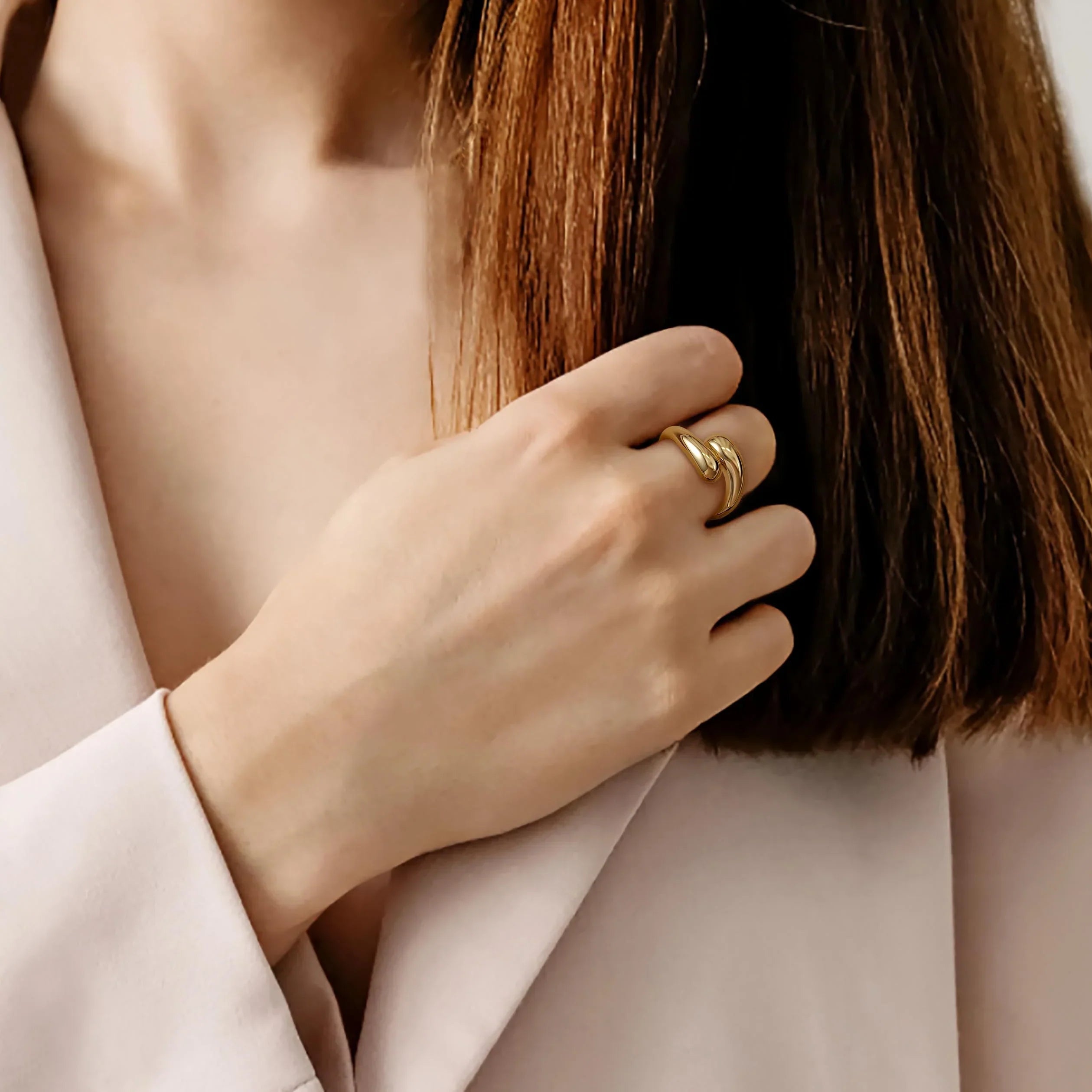 Chloe - Dainty Gold Ring — crafted for everyday quality. Chloe - Dainty Gold Ring — crafted for everyday quality.