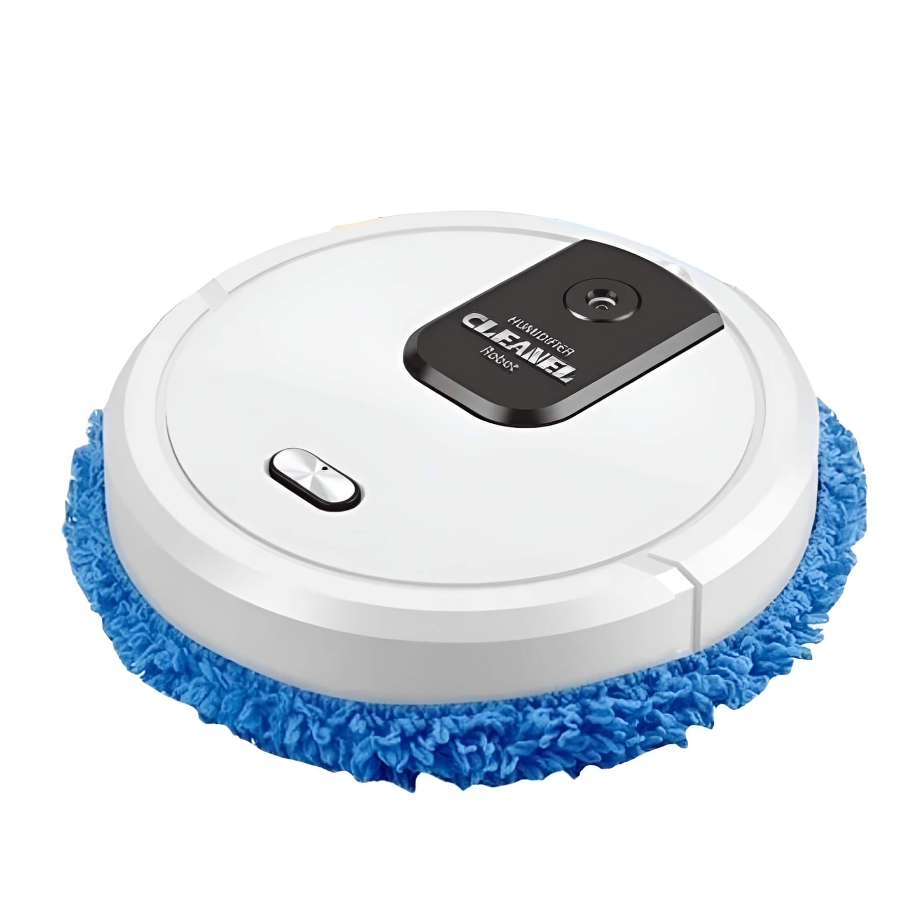 MobiSweep Staubsauger- und Wischroboter | 3-in-1-Funktion | Selbstaufladend & Flüsterleise | Kompakt 25×25×6,5 cm