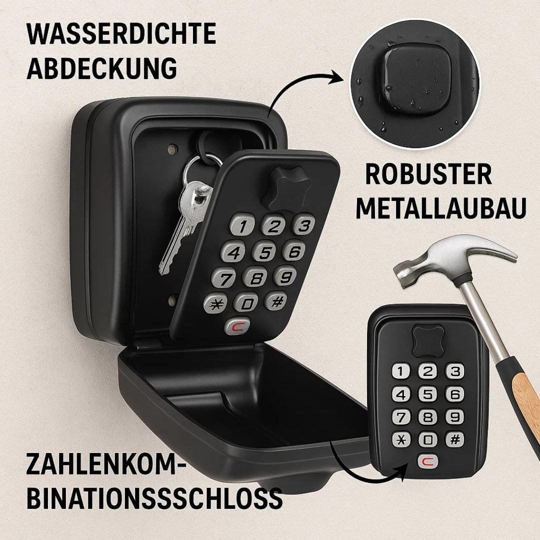 Schlüsselsafe Outdoor | Schlüsselsafe mit Code | SafeHaus