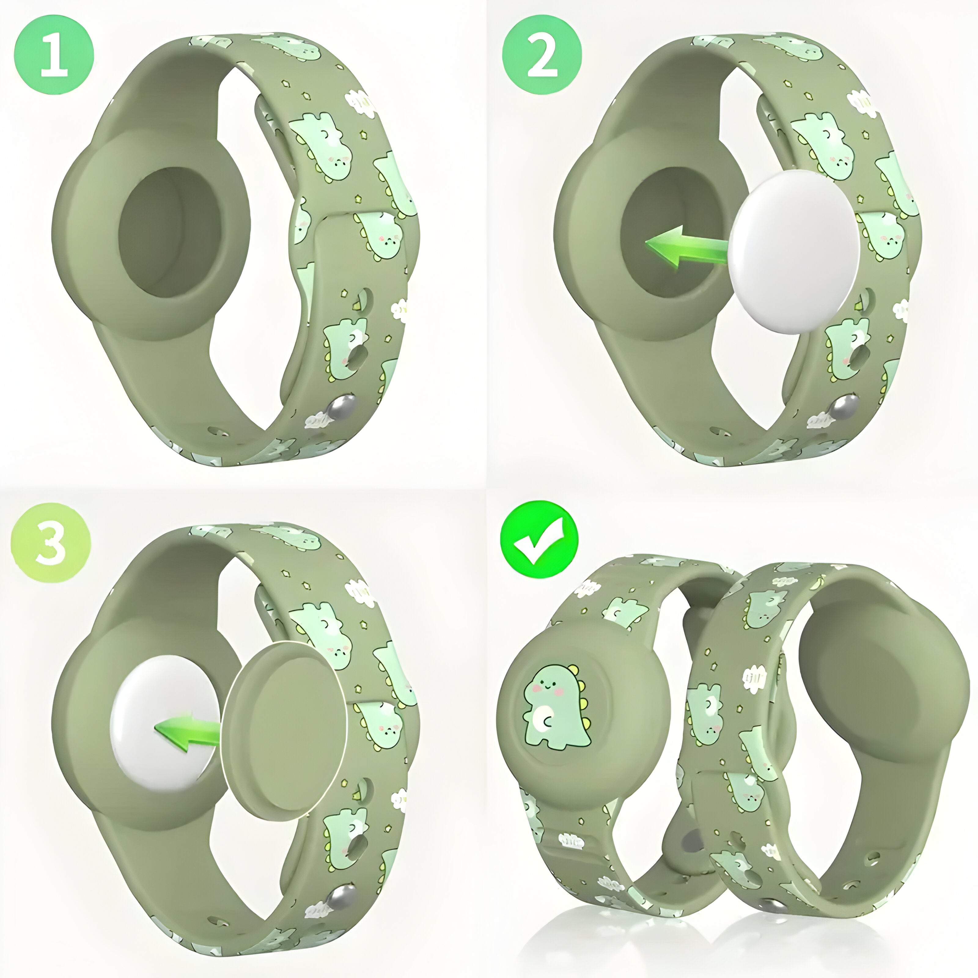 GPS Tracker Kinder Armband Standort Silikon