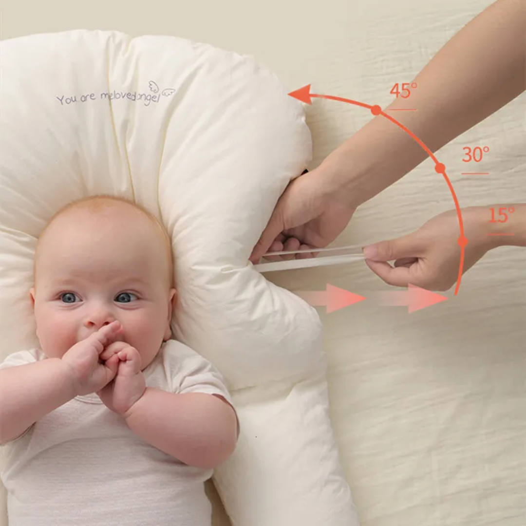 Antibakterielles Baby-Kuschelkissen für sicheres Schlafen
