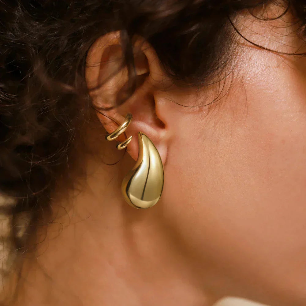 Cassandra - Teardrop Earrings — made with care and attention to detail. Cassandra - Teardrop Earrings — made with care and attention to detail.