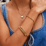 Ophelia - Twisted Bracelet — made with care and attention to detail. Ophelia - Twisted Bracelet — made with care and attention to detail.