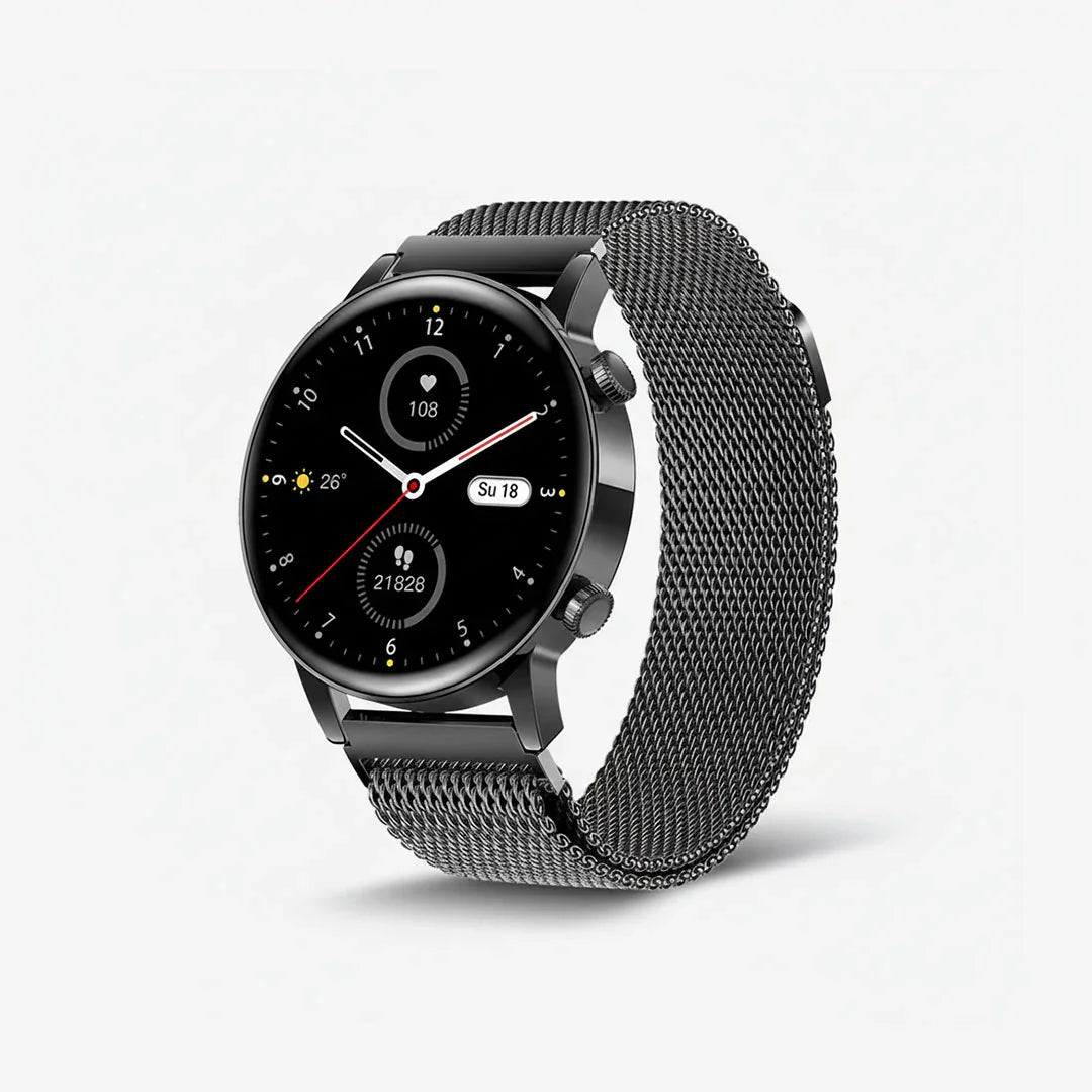 Montre connectée pour femme - Gesundheitsüberwachung - Nachrichtenbenachrichtigungen