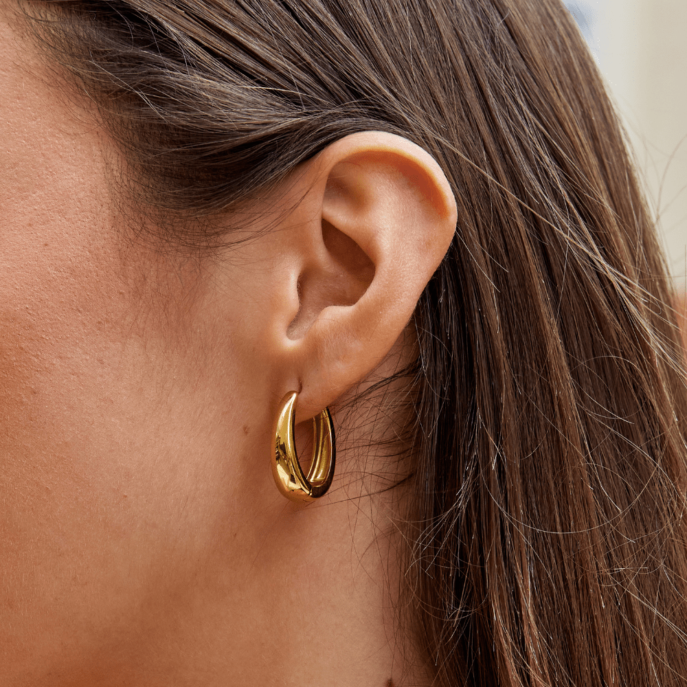 Petra - Chunky Hoop Earrings — designed to inspire your lifestyle. Petra - Chunky Hoop Earrings — designed to inspire your lifestyle.