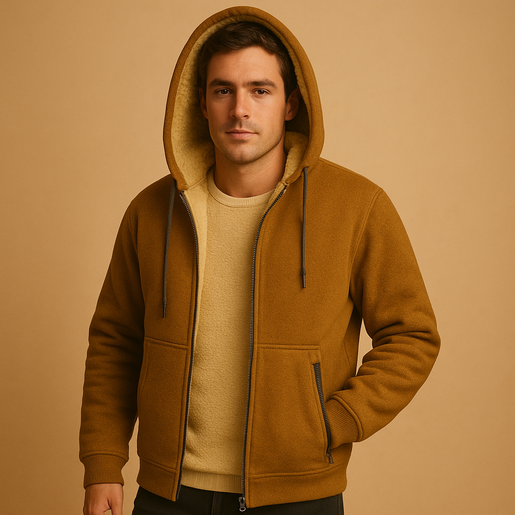Cardigan zippé pour hommes – Warm & Vielseitig Strickmode