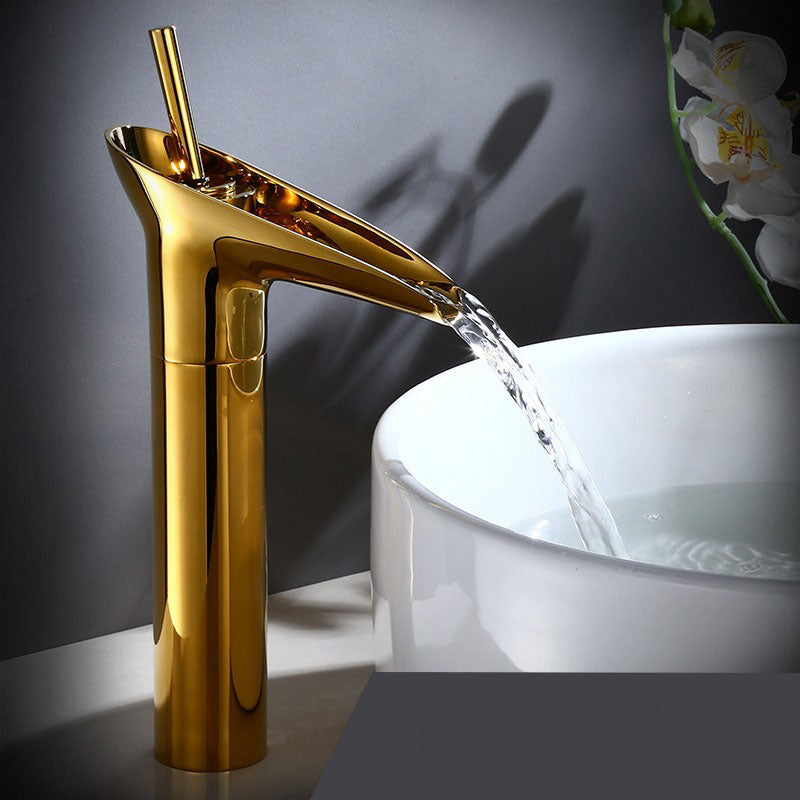 Wasserhahn für Küche & Badezimmer | Wasserfall Waschbecken Wasserhahn | Antiker Waschbecken Wasserhahn | Armaturix