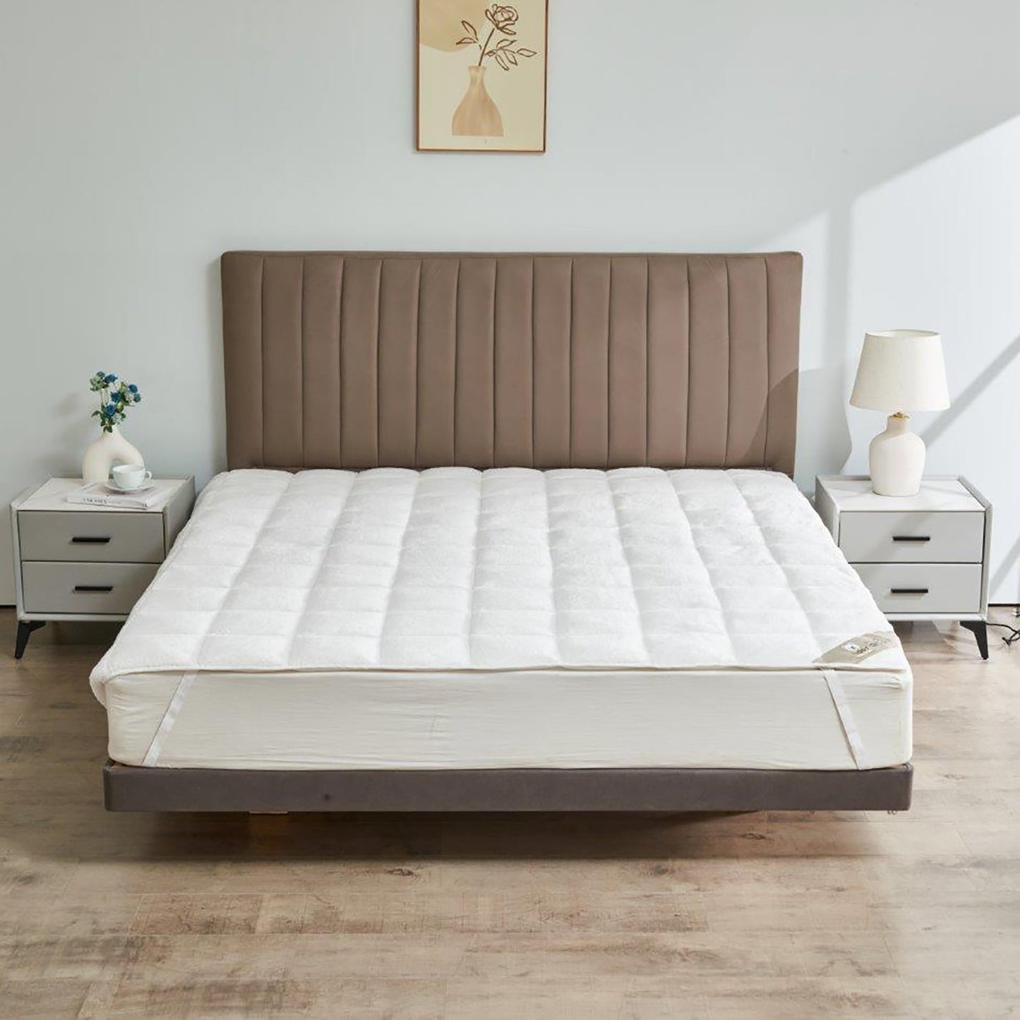 Surmatelas de luxe en mousse à mémoire de forme pour un confort et un soutien accrus