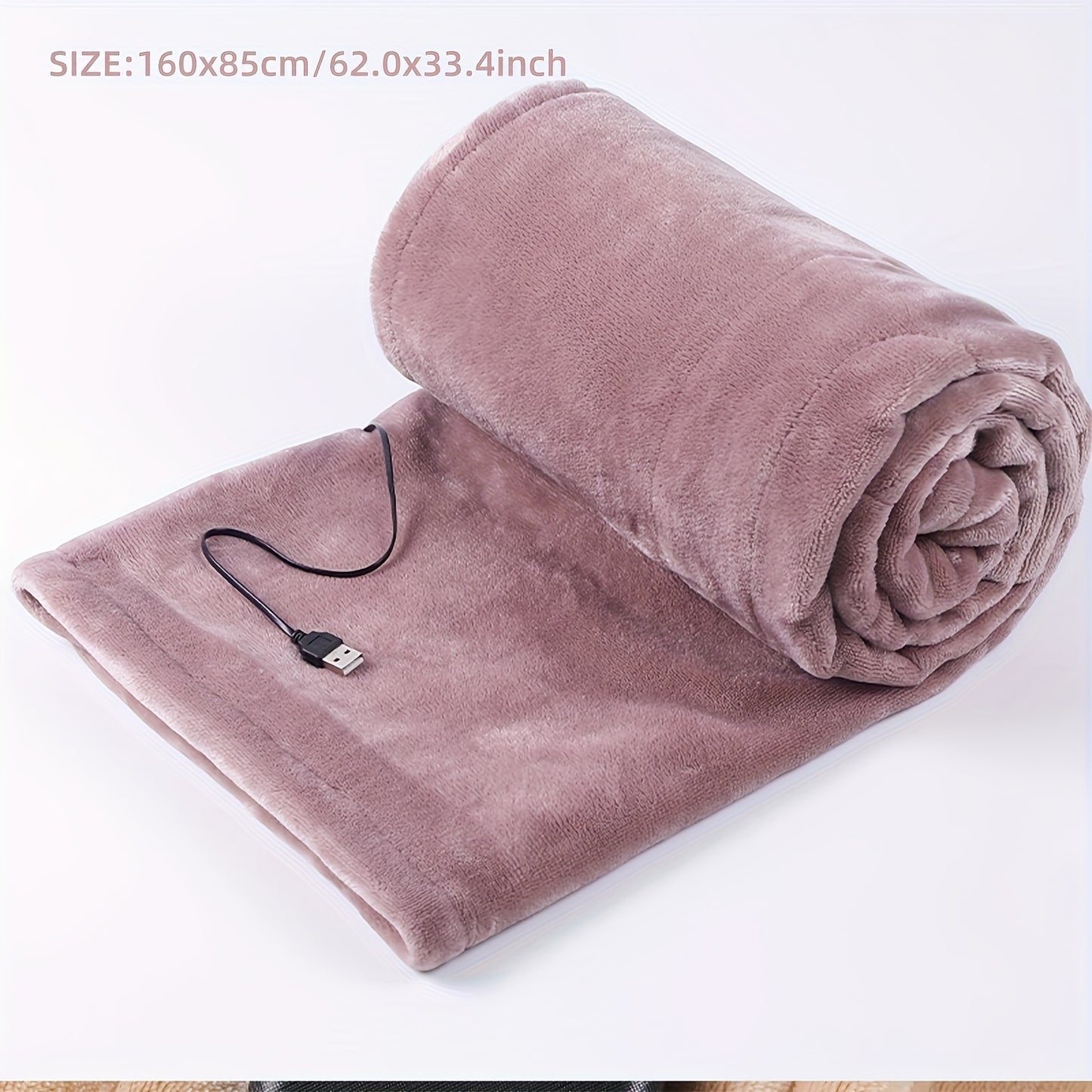 Elektrische Deken Sjaal - Draagbare Verhitte Deken voor Thuis &amp; Reizen