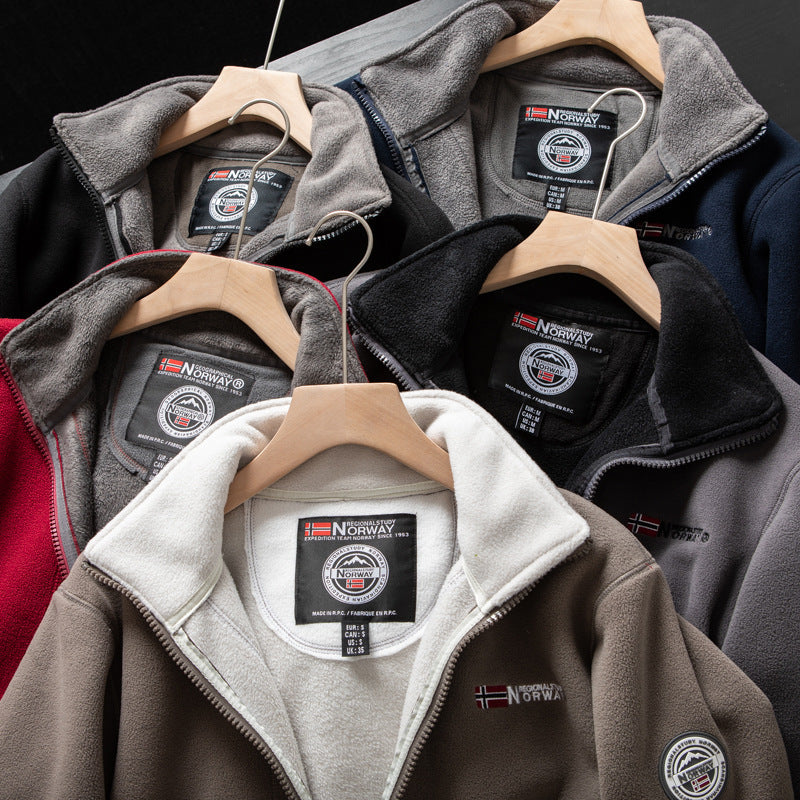 Norwegen - Veste polaire d'hiver pour hommes