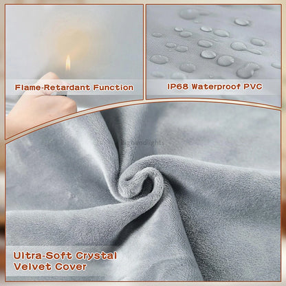 Waterproof Heated Pet Pad for Dogs & Cats - Outdoor Heating Mat