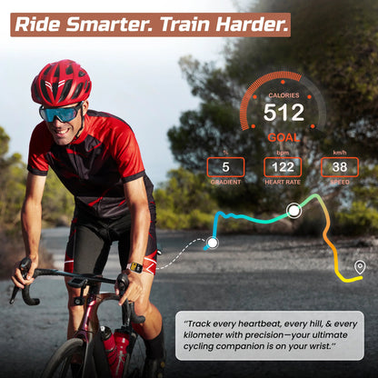 Montre connectée Damen - Schlankes Design - Gesundheitsüberwachung