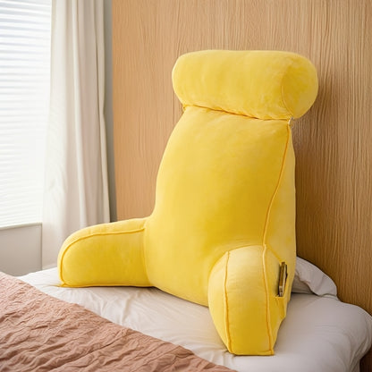 Cuddle Cushion - Ergonomic Back Support Pillow for Reading, Soft Large Cushion for Beds & Sofas