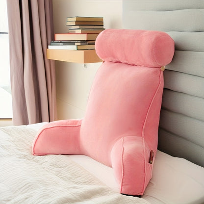 Cuddle Cushion - Ergonomic Back Support Pillow for Reading, Soft Large Cushion for Beds & Sofas