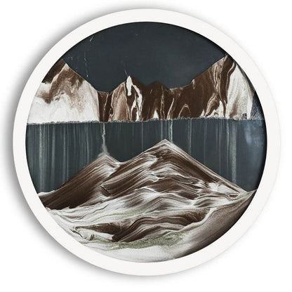 Black Wall Art Mount - Stylish Home Decor for Artwork Display