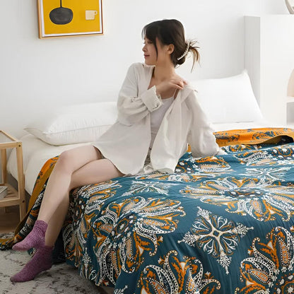 Boho Bloom Wendedecke