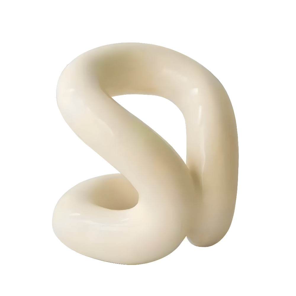 Porte-pot en céramique à motif nœud nordique pour plantes d'intérieur