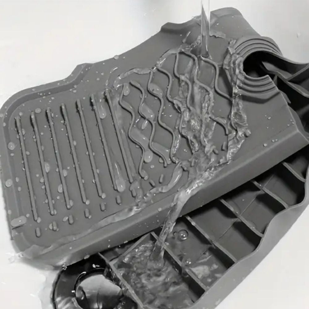 Aqua Slope Gummi Wasserhahn Spülmatte