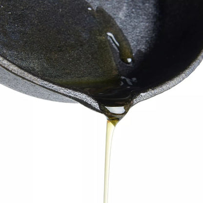 Schwarze Gusseisen-Bratpfanne