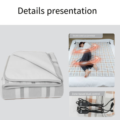 Protections électriques avec réglage de température, tapis chauffant USB, 5 réglages de température
