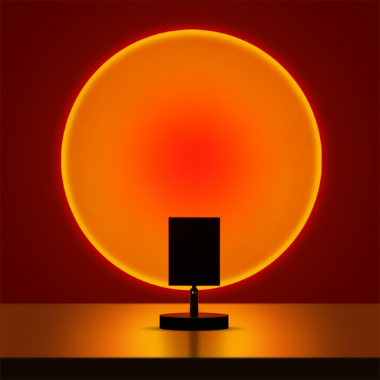 Vintage Sunset LED Table Lamp for Warm Ambient Lighting in Home Decor
