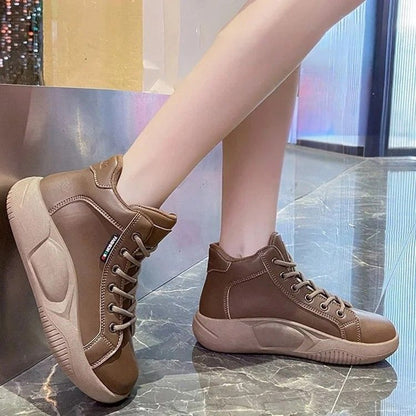 Bottes hautes dames avec Dikke Zool | Haut haut tendance Schoenen