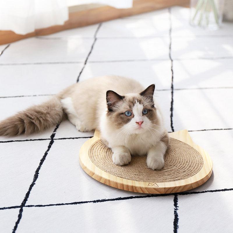 Wall Mounted Cat Scratching Post with Suction Cup Toy for Cats