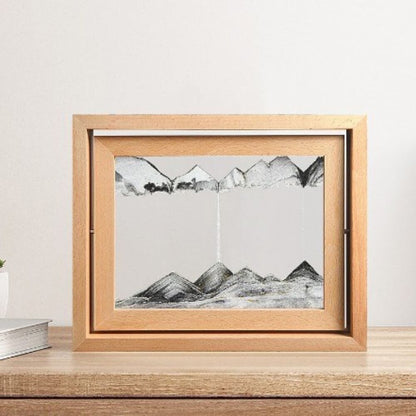 Kit de peinture sur sable en bois naturel - Décoration intérieure créative à faire soi-même pour les enfants