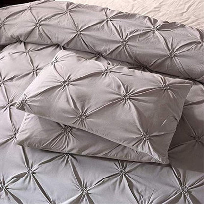 Airweave Pintuck 3-Piece Quilt Cover Set | Soft Bedding Set